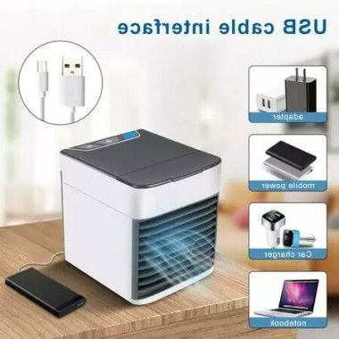 Portable Evaporative Air Cooler with USB,Energy-efficient and environmentally friendly,Perfect for hot & dry climates