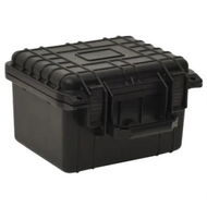 Detailed information about the product Portable Flight Case Black 27x25x18 cm PP