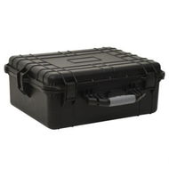 Detailed information about the product Portable Flight Case Black 55x43x21 cm PP