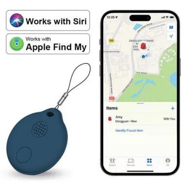 Portable GPS Tracking, Smart Anti Loss Device, GPS Smart Finders Tracker Device for Kids Pets Blue