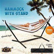 Detailed information about the product Portable Hammock With Stand Hanging Chair Patio Furniture Camping Gear Colourful