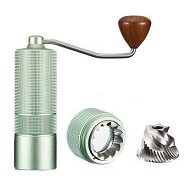 Detailed information about the product Portable Hand Crank Coffee Grinder Adjustable Coarseness With Stainless Steel Conical Burr Mill 5 Axis CNC Burrs-Green