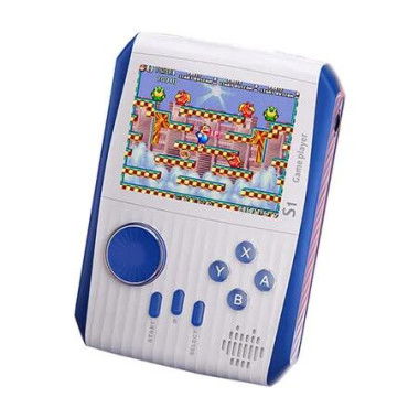 Portable Handheld Games Retro Mini Video Games, Handheld Game Console with 666 Classical Games 3.0 Inch Screen, Birthday Gift for Kids, White