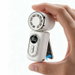Portable Handheld Small Fan,with Built-In Fixed Clamp,Featuring 6-Speed Adjustable High-Speed Personal Fan,LED Display Screen,Rechargeable. Available at Crazy Sales for $19.99