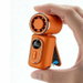 Portable Handheld Small Fan,with Built-In Fixed Clamp,Featuring 6-Speed Adjustable High-Speed Personal Fan,LED Display Screen,Rechargeable. Available at Crazy Sales for $19.99