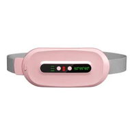 Detailed information about the product Portable Heating Pad, Cordless Heating Pad with 3 Heat Levels and 3 Massage Modes, Electric Fast Heating Waist Back Belt for Women, Pink