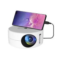 Detailed information about the product Portable Household Projector Mini Mobile Phone Hd Color White