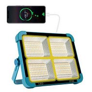 Detailed information about the product Portable Led Work Solar Light With Battery Rechargeable For Power Failure Emergency Worklight Car Repair-Blue