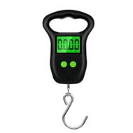 Detailed information about the product Portable Luggage Digital Scale,50kg/110lb Hanging Scale Luggage Weight Scale Backlight with Comfortable Handle Hook For Fishing Luggage Baking Cooking