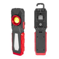 Detailed information about the product Portable Magnetic Work Light with Hanging Hook and Clip, 4 Lighting Modes Flashlight for Car Repairing, Mechanic and Emergency