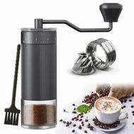 Detailed information about the product Portable Manual Coffee Grinder with with CNC Stainless Steel Conical Burr 40 Adjustable Settings,Hand Coffee Bean Mill with 30g Capacity & Crank