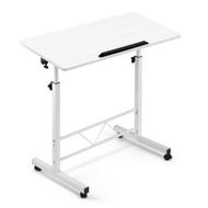 Detailed information about the product Portable Mobile Laptop Desk Notebook Computer Height Adjustable Table Sit Stand Study Office Work White