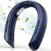 Portable Neck Fan Rechargeable 360 Degree Cooling Personal Fan 3 Speeds Foldable Quiet Wearable Fan for Travel Outdoor Indoor (Blue). Available at Crazy Sales for $29.99