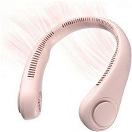 Detailed information about the product Portable Neck FanHands Free Bladeless Fan4000mAh Battery Operated Wearable Personal FanLeaflessRechargeableHeadphone DesignUSB Powered Desk Fan3 Speeds-Pink
