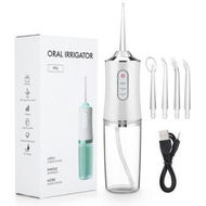 Detailed information about the product Portable Oral Irrigator Dental Water Flosser USB Rechargeable Water Jet Floss Tooth Pick 4 Jet Tip 220ml 3 Modes