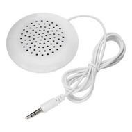 Detailed information about the product Portable Pillow Speaker, Mini Stereo Speaker with 3.5mm Aux Plug for MP3, Phone, CD Player