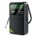 Portable Pocket Radio FM AM SW Radio, Battery Operated Mini Radios Rechargeable with HD Display Screen for Indoor Outdoor Walk Jogging (Black). Available at Crazy Sales for $19.95