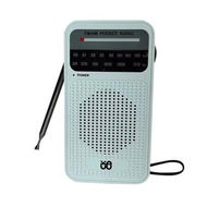 Detailed information about the product Portable Radio AM FM with Long Range Reception, Mini Pocket Radio with Battery Operated, Loud Speaker, Suitable for Indoor Outdoor (White)