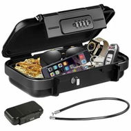Detailed information about the product Portable Safe Lock Box with Combination Lock