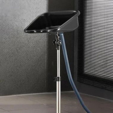 Portable Shampoo Bowl with Drain Hose Adjustable Salon Sink for Barbershop