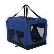 Detailed information about the product Portable Soft Dog Cage Crate Carrier L Blue