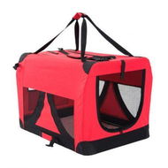 Detailed information about the product Portable Soft Dog Cage Crate Carrier XL RED