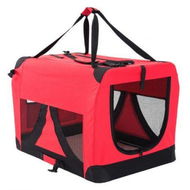 Detailed information about the product Portable Soft Dog Cage Crate Carrier XXXL RED