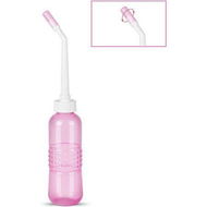 Detailed information about the product Portable Sprayer Bidet Bottle Sitz Bath For Toilet For Personal Cleansing (Pink)