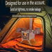 Portable Stainless Steel Camping Tent Stove: Multifunctional Wood Burner w/View Window & Decorative Grate - Outdoor Heater/Cooker for Backpacking, Hiking. Available at Crazy Sales for $259.30