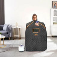 Detailed information about the product Portable Steam Sauna Tent 1000W Personal Spa Loss Weight Detox, 800x800x1000 mm