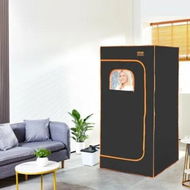 Detailed information about the product Portable Steam Sauna Tent Full Size 2000W Personal Sauna Blanket W/ Chair,880 x 880 x 1780 mm
