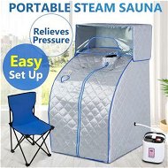 Detailed information about the product Portable Steam Sauna Tent w/ Head Cover