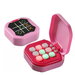 Portable Tic Tac Toe Board Puzzle Multifunctional Games Console Montessori Puzzle Table Game Chess Set For Kids Color Pink. Available at Crazy Sales for $14.99