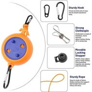 Detailed information about the product Portable Travel Clothesline: 26ft Adjustable Cord for Easy Drying Anywhere