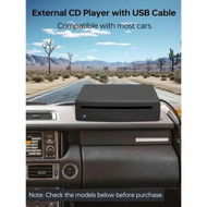 Detailed information about the product Portable USB CD Player for Cars and Devices: Enjoy Music Anywhere with Homlab's External CD Drive