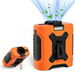 Portable Waist Fan 10000mAh Rechargeable Waist Clip Fan 18000RPM With Max 12H Working Time 5-speed adjustment with LED flashlight (Orange). Available at Crazy Sales for $39.95