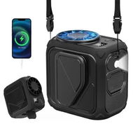 Detailed information about the product Portable Waist Fan Rechargeable,10000mAh Mini Neck Fan With AI Chip,Personal Clip Belt Fan for Outdoor, Traveling, Jobsite, Black