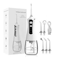 Detailed information about the product Portable Water Flosser Cordless Oral Irrigator with 5 Tips, Water Dental Flosser IPX6 Waterproof Electric Flosser for Travel (White)