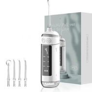 Detailed information about the product Portable Water Flosser, Recargable and Portable Oral Irrigator, 6 Dental Care Modes, 4 Nozzles, Great Plaque Remover for Teeth (White)