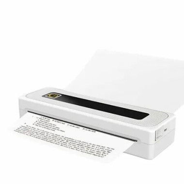 Portable Wireless Bluetooth Thermal Printer Support 210MM 112MM 80MM 57MM Thermal Paper,Inkless Printer for iOS, Android Laptop for Office Car Home