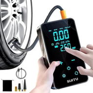 Detailed information about the product Portable Wireless Car Air Pump -150psi Touch Screen Inflator for Tires, Bikes And More Easy to Use