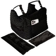 Detailed information about the product Post Mastectomy Pillow,Seatbelt Cushion,Breast Surgery Must Haves,Breast Reduction Recovery Supplies,Breast Augmentation,Post Op Essentials,Black