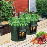 Detailed information about the product Potato Grow Bags Plant Grow Bags 7 Gallon Heavy Duty Thickened Growing Bags 2 Pack