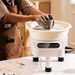 Pottery Wheel 11 inch Pottery Forming Machine 450W Electric Wheel for Pottery with Foot Pedal and LCD Touch Screen Direct Drive Ceramic Wheel. Available at Crazy Sales for $319.95