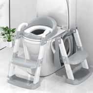 Detailed information about the product Potty Training Seat Toddler Toilet Ladder Adjustable Anti Slip Wide Steps Splash Guard Safety Handles Chair