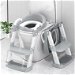 Potty Training Seat with Step Stool Ladder,Toddler Potty Training Toilet for Boys Kids,Potty Chair Adjustable Potty Seat for Toilet with Anti-Slip Wide Steps Splash Guard Safety Handles. Available at Crazy Sales for $34.99