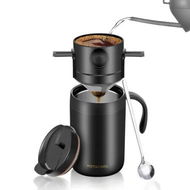 Detailed information about the product Pour Over Coffee Maker Camping Coffee Maker Set 500ML, 304 Stainless Steel Portable Coffee Maker 3Pcs, Portable Coffee Kit for Travel Camping (Black)
