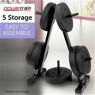 Detailed information about the product Powertrain Home Gym Weight Plates Storage Rack
