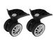 PP Silent Luggage Wheels Heavy Duty Replacement Casters for Suitcases One Pair. Available at Crazy Sales for $9.99