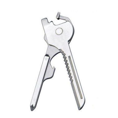 Practical Rust-proof Keychain Reliable Stainless Steel Keychain Plier For Home